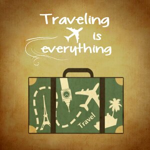 Luggage vacations Free illustrations