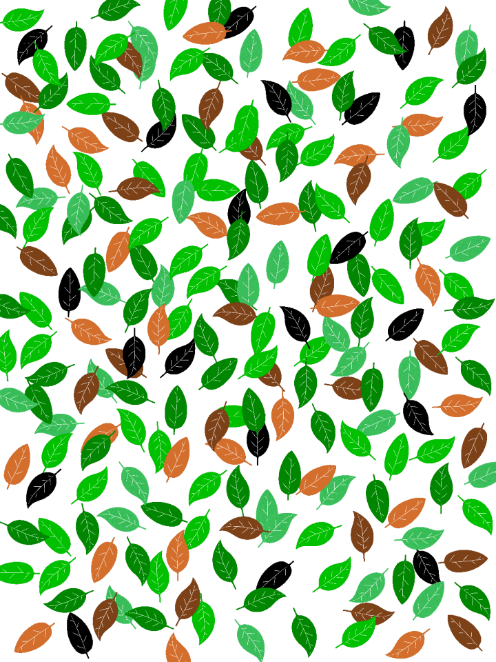 Green brown black