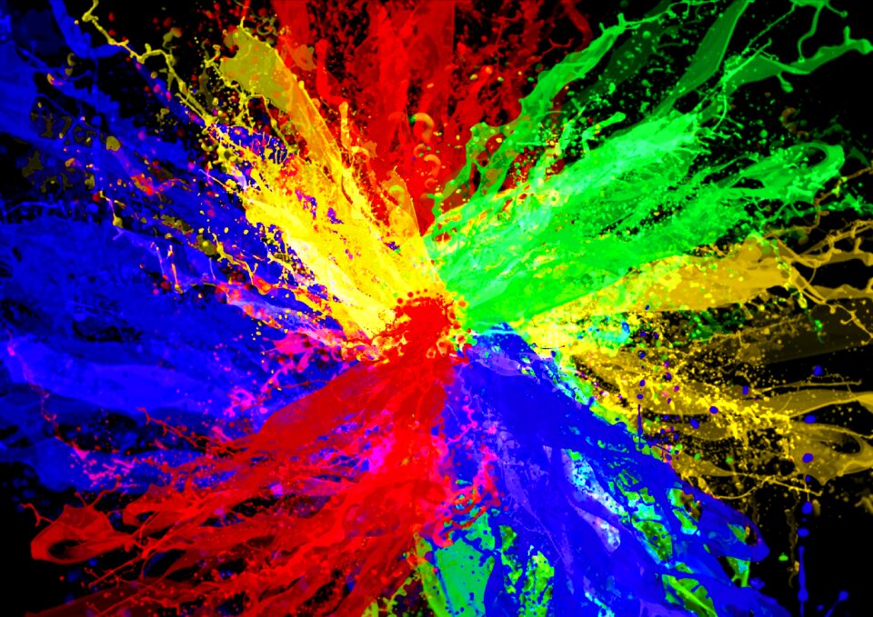 Color abstract texture