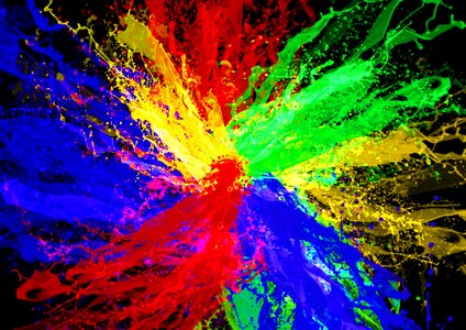 Color abstract texture