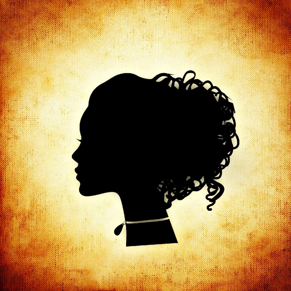 Abstract hairstyle human