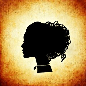Abstract hairstyle human