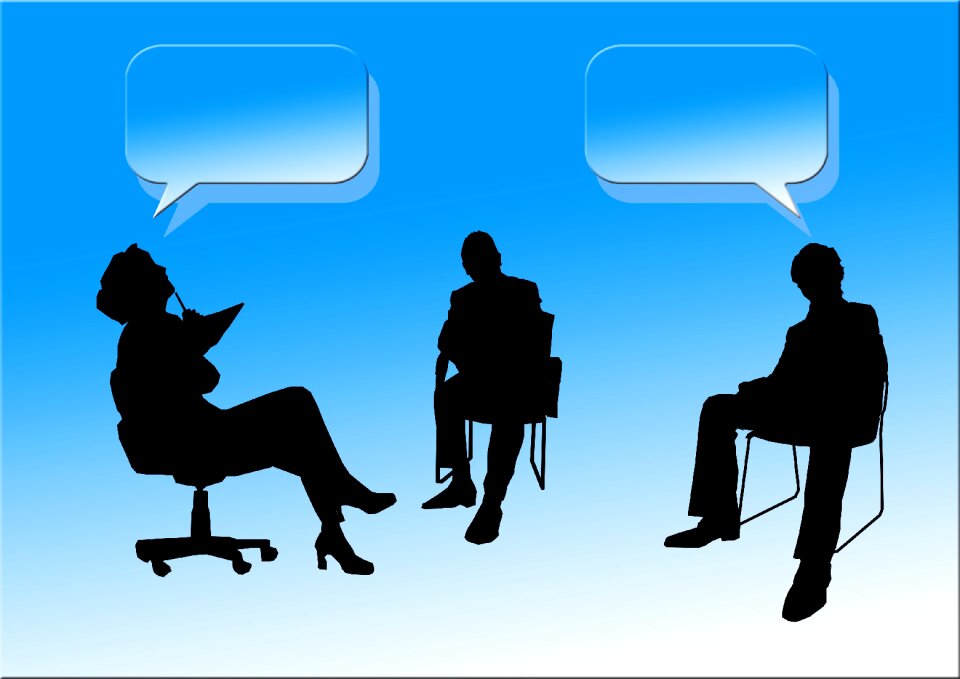 Man woman businessmen