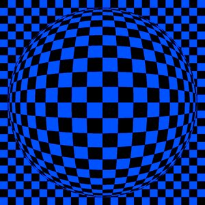 Black squares ball