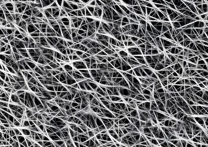 White wool close up