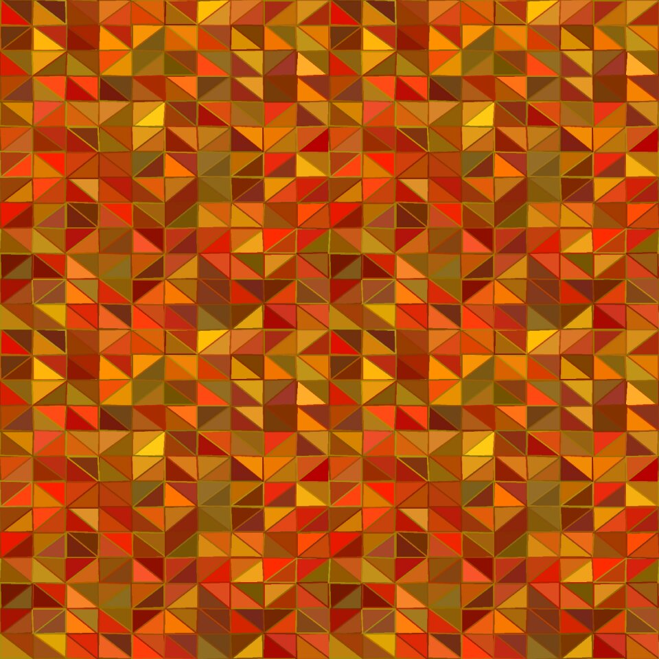 Pattern geometric fall