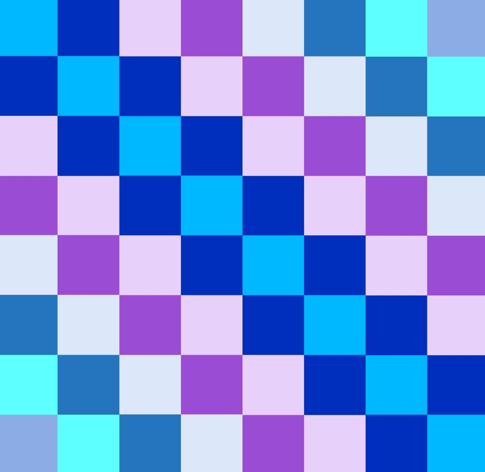 Purple shades shapes