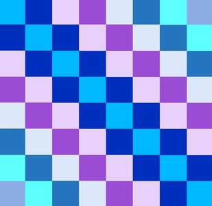 Purple shades shapes