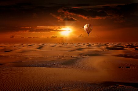 Landscape sunset sunlight