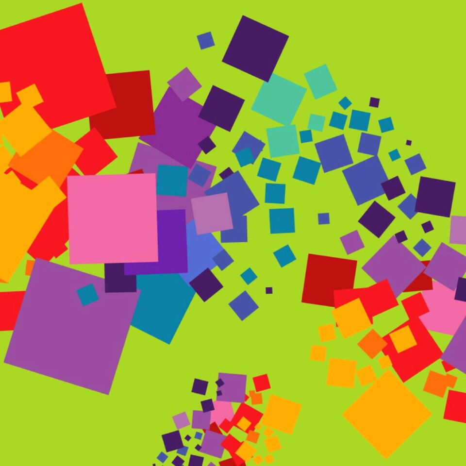 Abstract squares Free illustrations