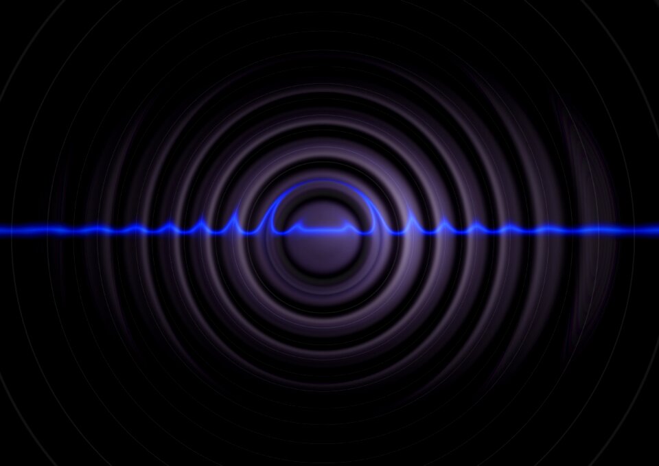 Abstract background swing