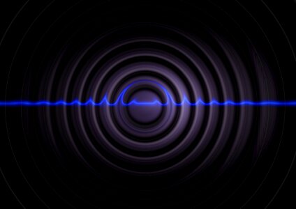 Abstract background swing