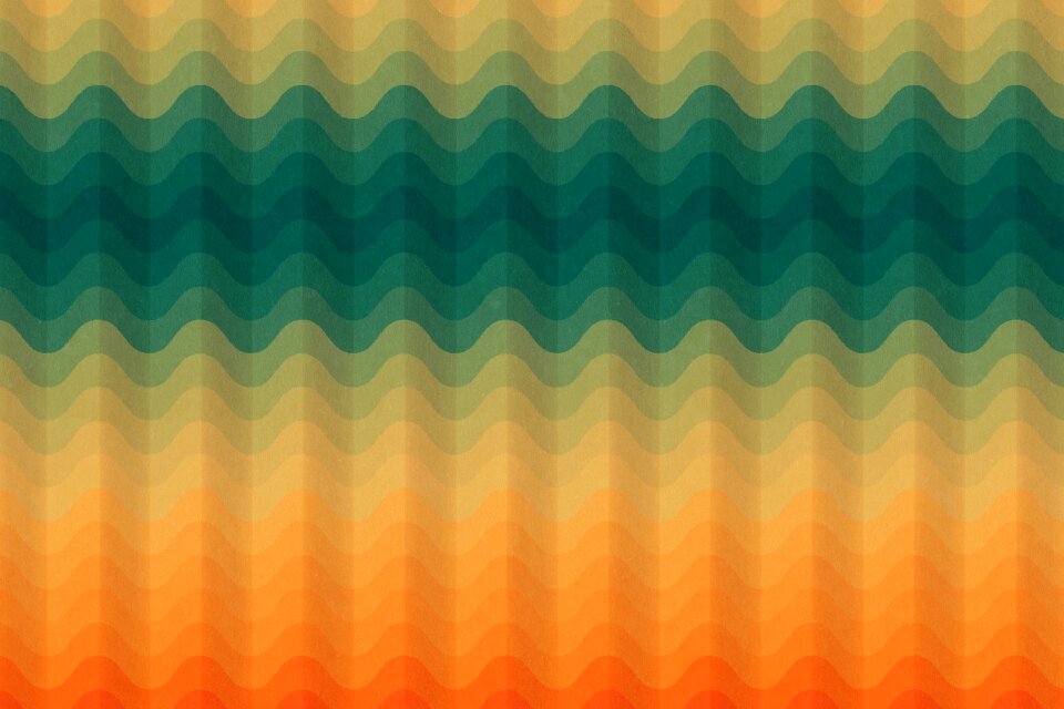 The waves structure background