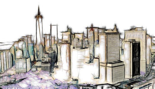 Stylish abstract usa