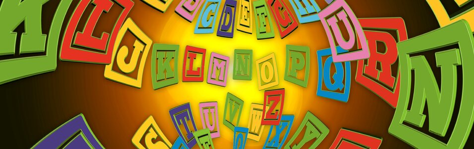 Alphabet letters read