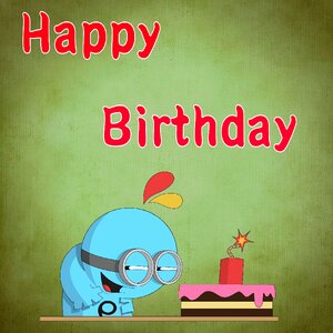 Funny greeting card Free illustrations