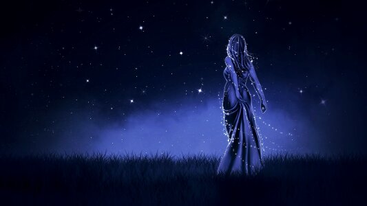 Blue girl fiction