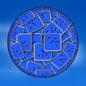 Background blue Free illustrations