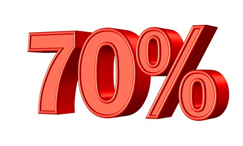 Statistic money sign