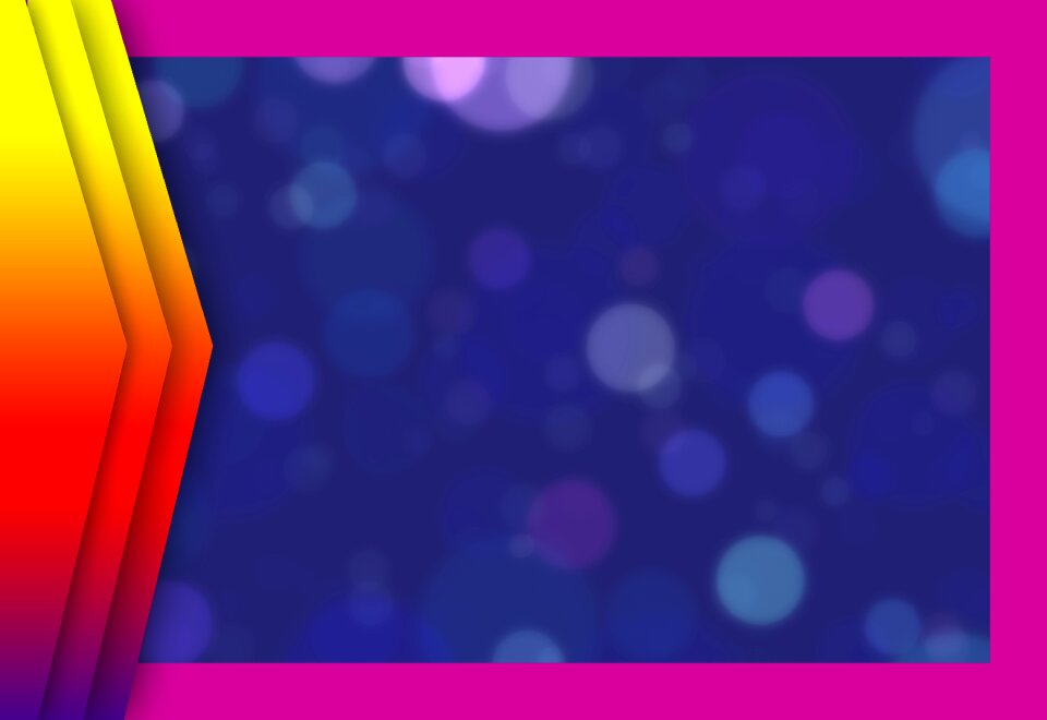 Bokeh frame color