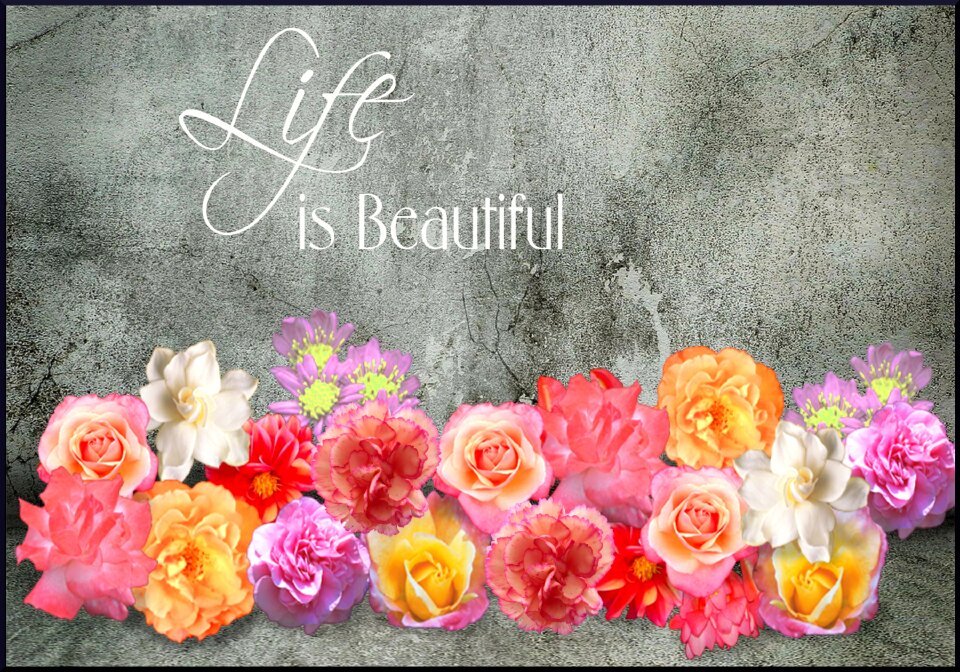 Wall art sentiment