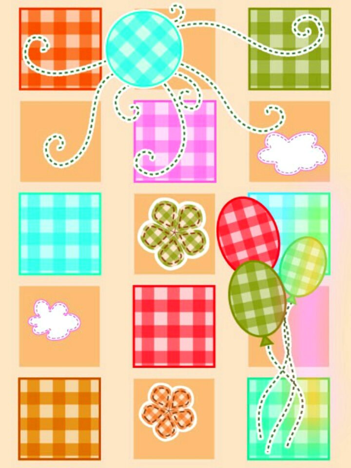 Ballons greeting card Free illustrations