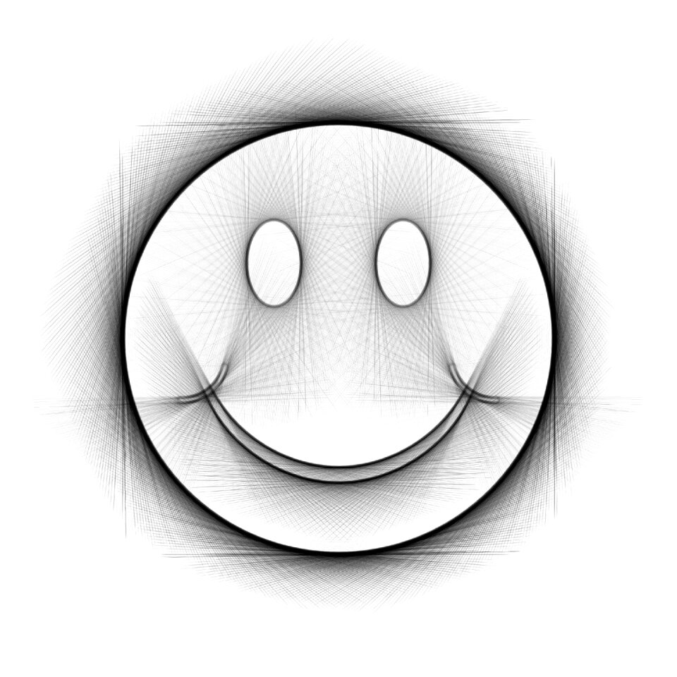 Emoticon drawing pencil