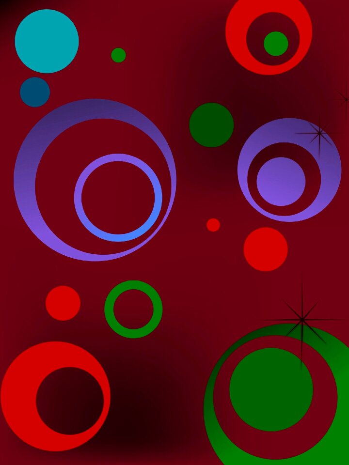 Abstract pattern color