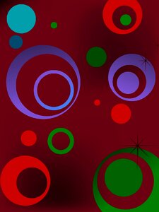 Abstract pattern color