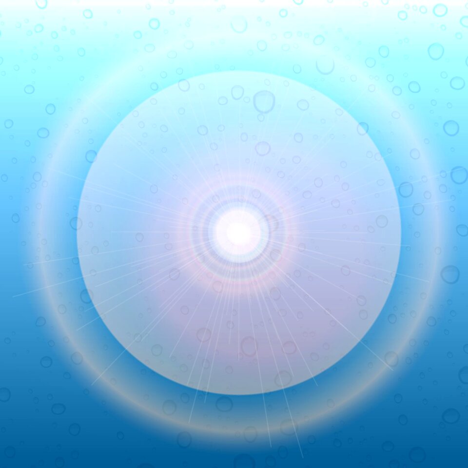 Water background bright light liquid