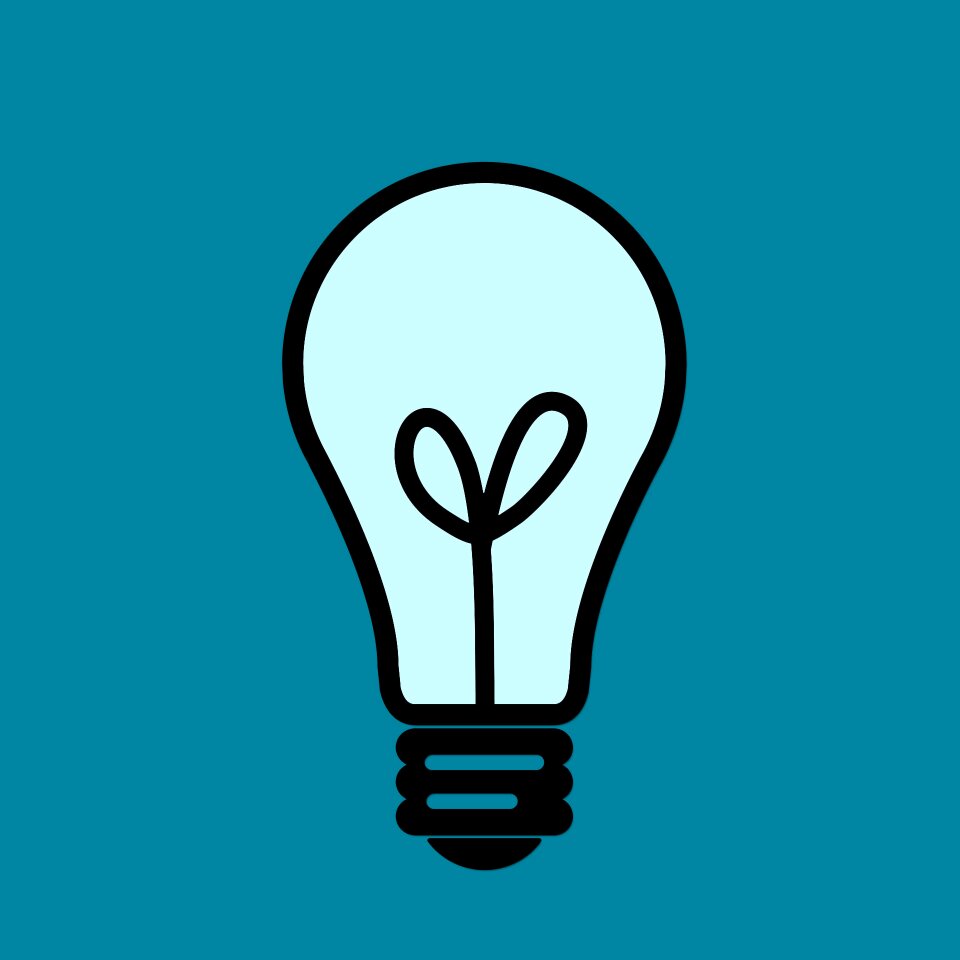 Blue light blue background creative