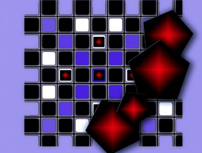 Red jigsaw puzzle Free illustrations