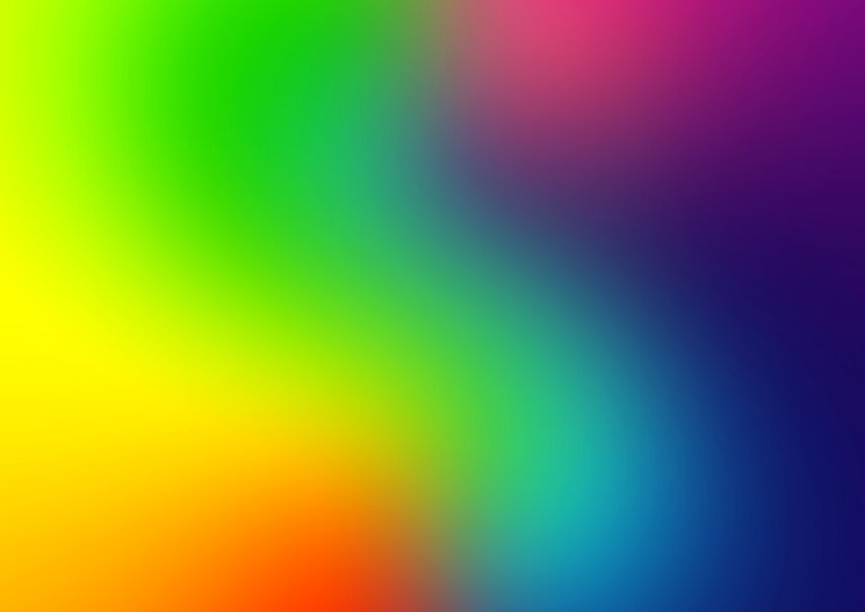 Color abstract wave