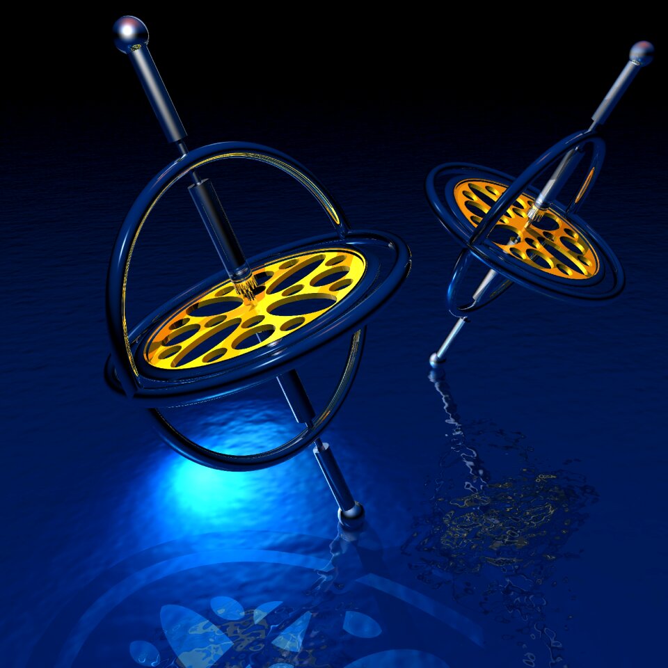Balance gyroscope inertia