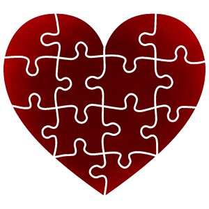 Love valentine's day greeting card