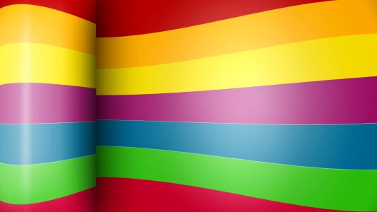 Rainbow stripes rainbow effect Free illustrations