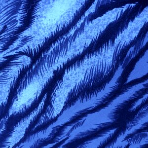 Fabric animal blue