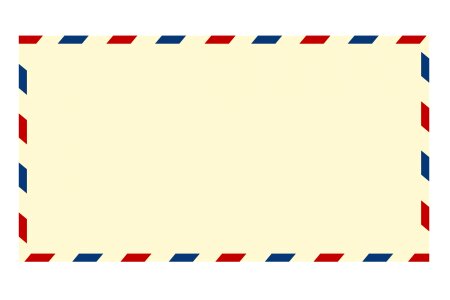 Mail paper airmail