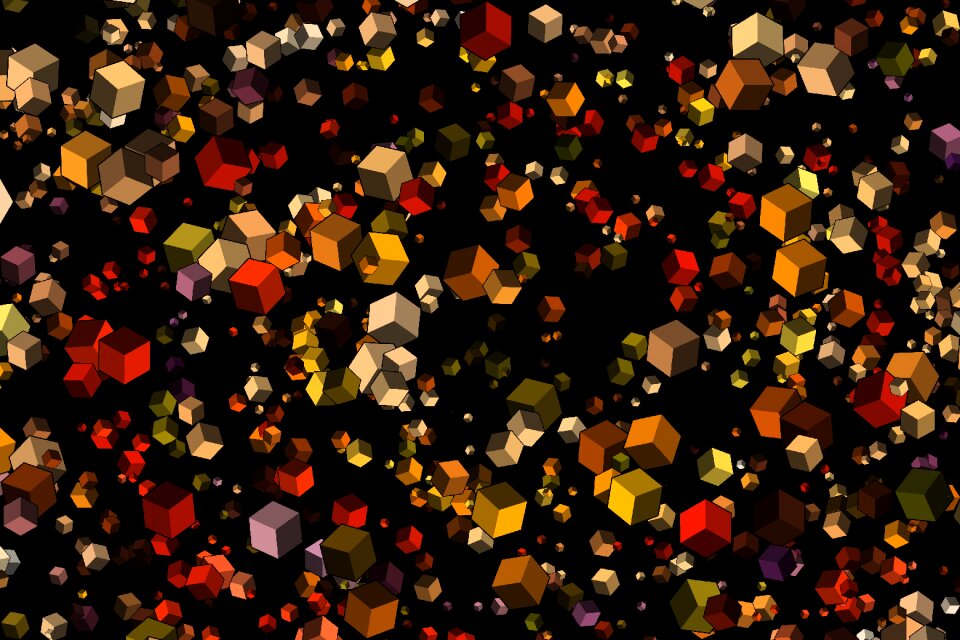 Colorful pattern background image