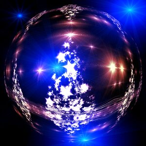 Atmosphere advent tree decorations