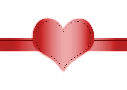 Banner stitch red
