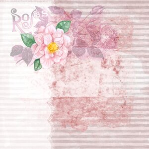 Pink scrapbook craft