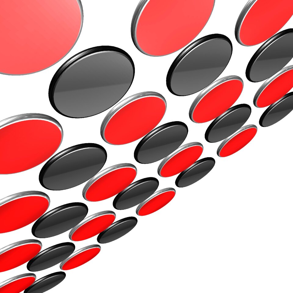 Abstract colorful round shape