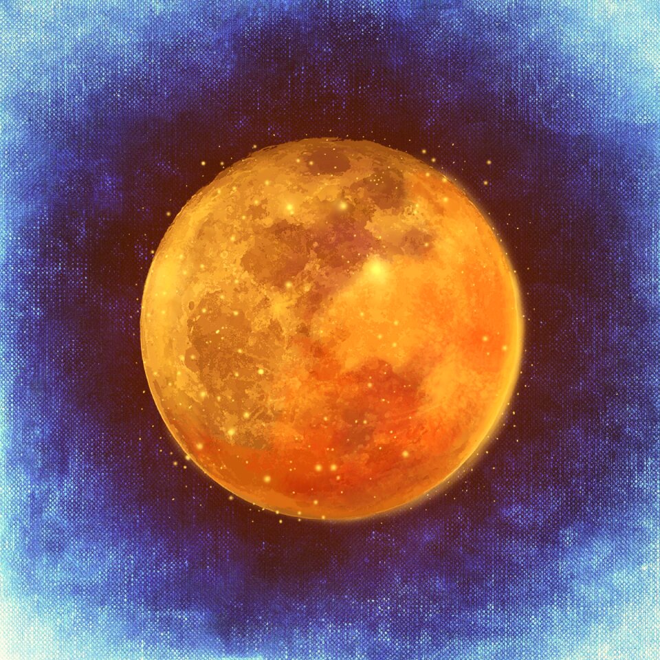 Fantasy space bright