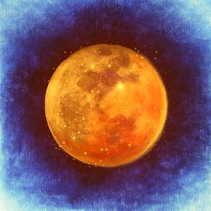 Fantasy space bright