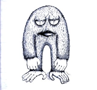 Yeti hairs Free illustrations
