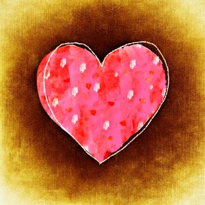 Romance greeting card Free illustrations