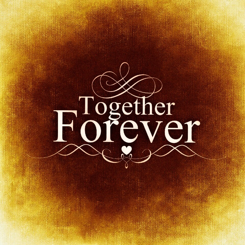 Together friendship greeting card