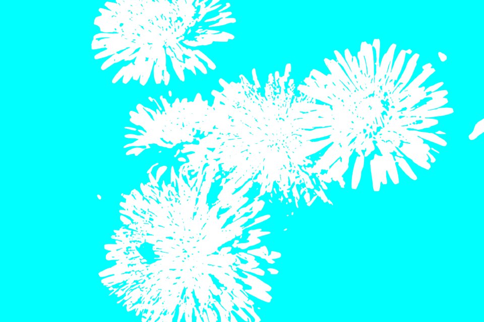 Background white blue