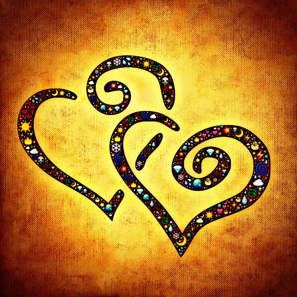 Together love Free illustrations